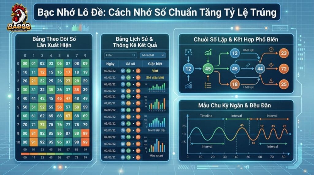 Bạc Nhớ Lô Đề: Cách Nhớ Số Chuẩn Tăng Tỷ Lệ Trúng