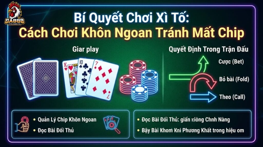 Bí Quyết Chơi Xì Tố: Cách Chơi Khôn Ngoan Tránh Mất Chip