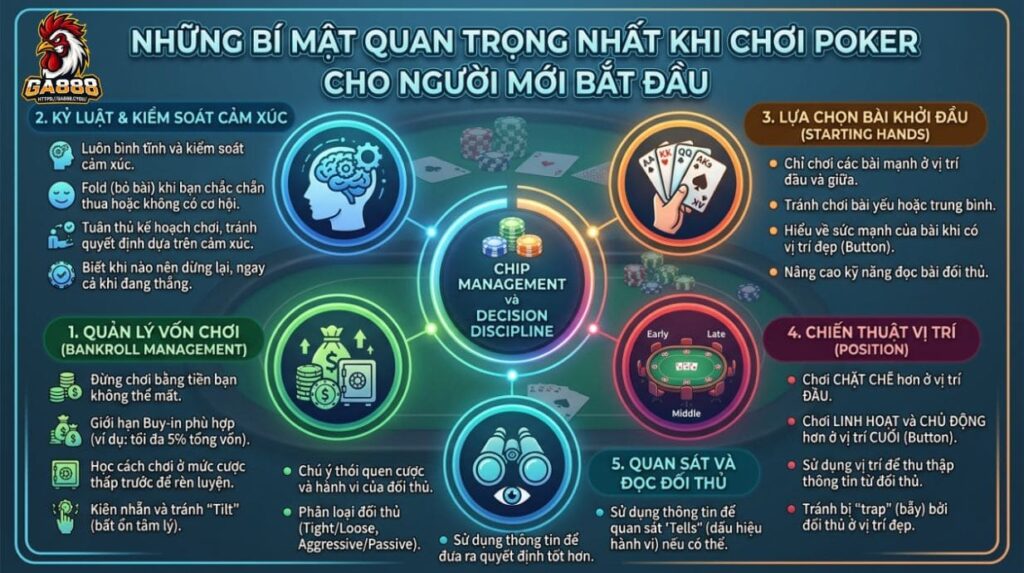 Bí quyết chơi Xì Tố quan trọng nhất cho người mới