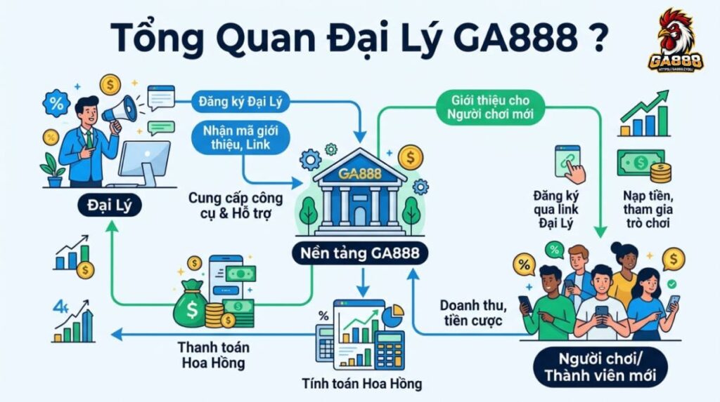Tổng Quan Đại Lý GA888?
