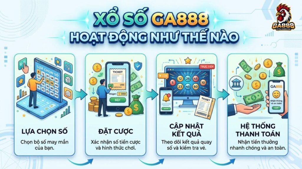Xổ số GA888 hoạt động như thế nào