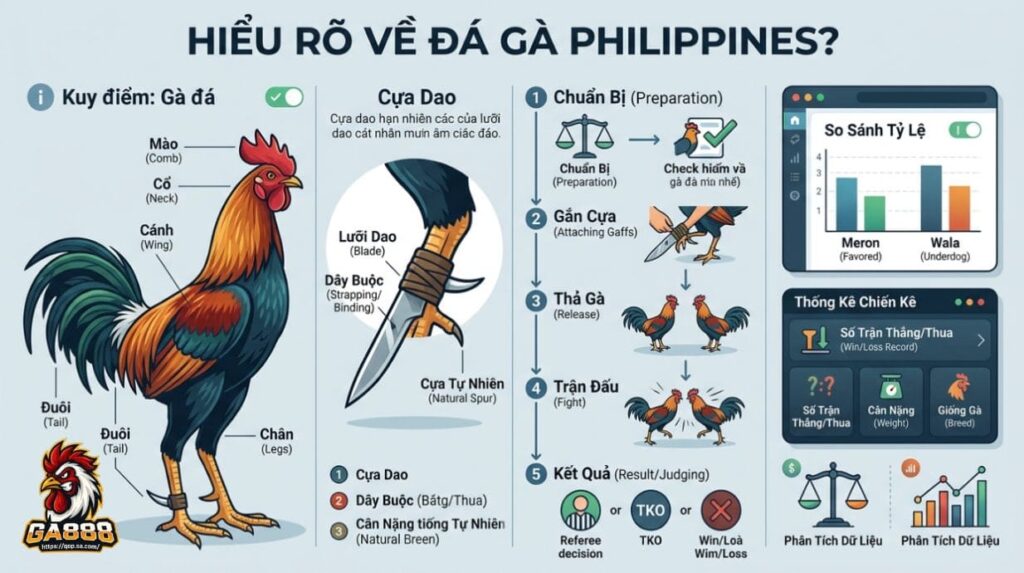 Hiểu Rõ Về Đá Gà Philippines?