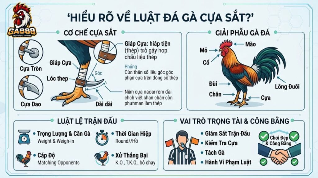 Hiểu Rõ về Luật Đá Gà Cựa Sắt?
