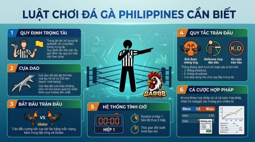 Luật Chơi Đá Gà Philippines Cần Biết