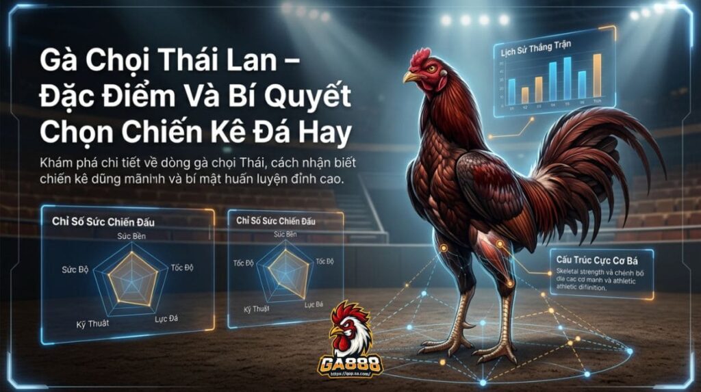 Gà Chọi Thái Lan – Đặc Điểm Và Bí Quyết Chọn Chiến Kê Đá Hay